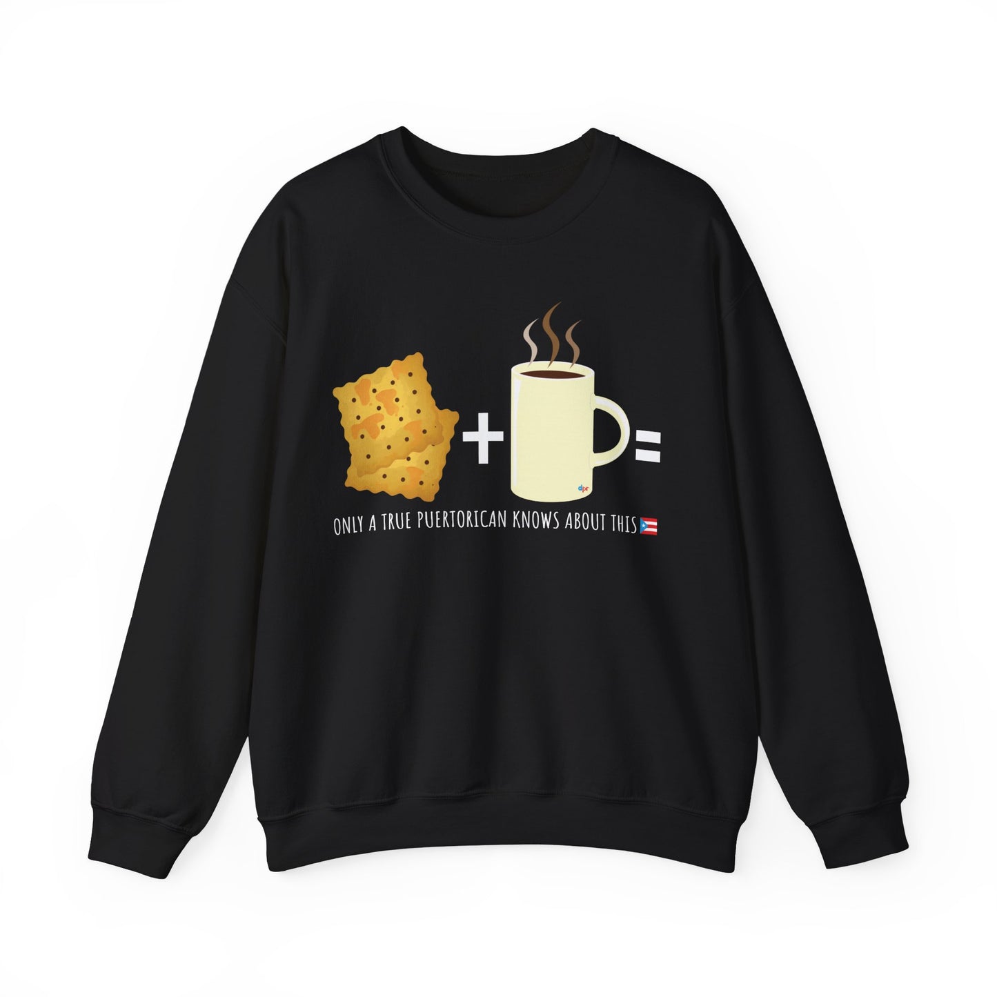 Crackers & Coffee True Puertorican Unisex Heavy Blend™ Crewneck Sweaters