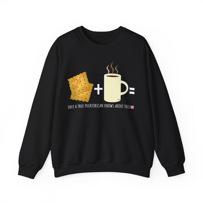 Crackers & Coffee True Puertorican Unisex Heavy Blend™ Crewneck Sweaters