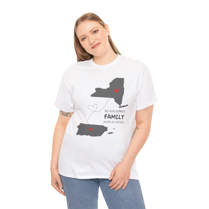 Love in the Distance New York Unisex Heavy Cotton Tee