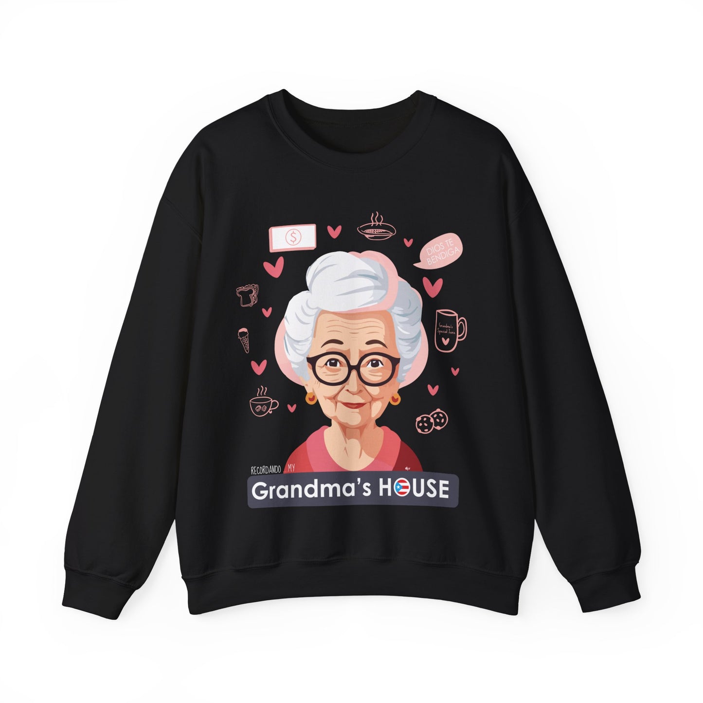 Recordando My Grandma's House Heavy Blend™ Crewneck Sweaters