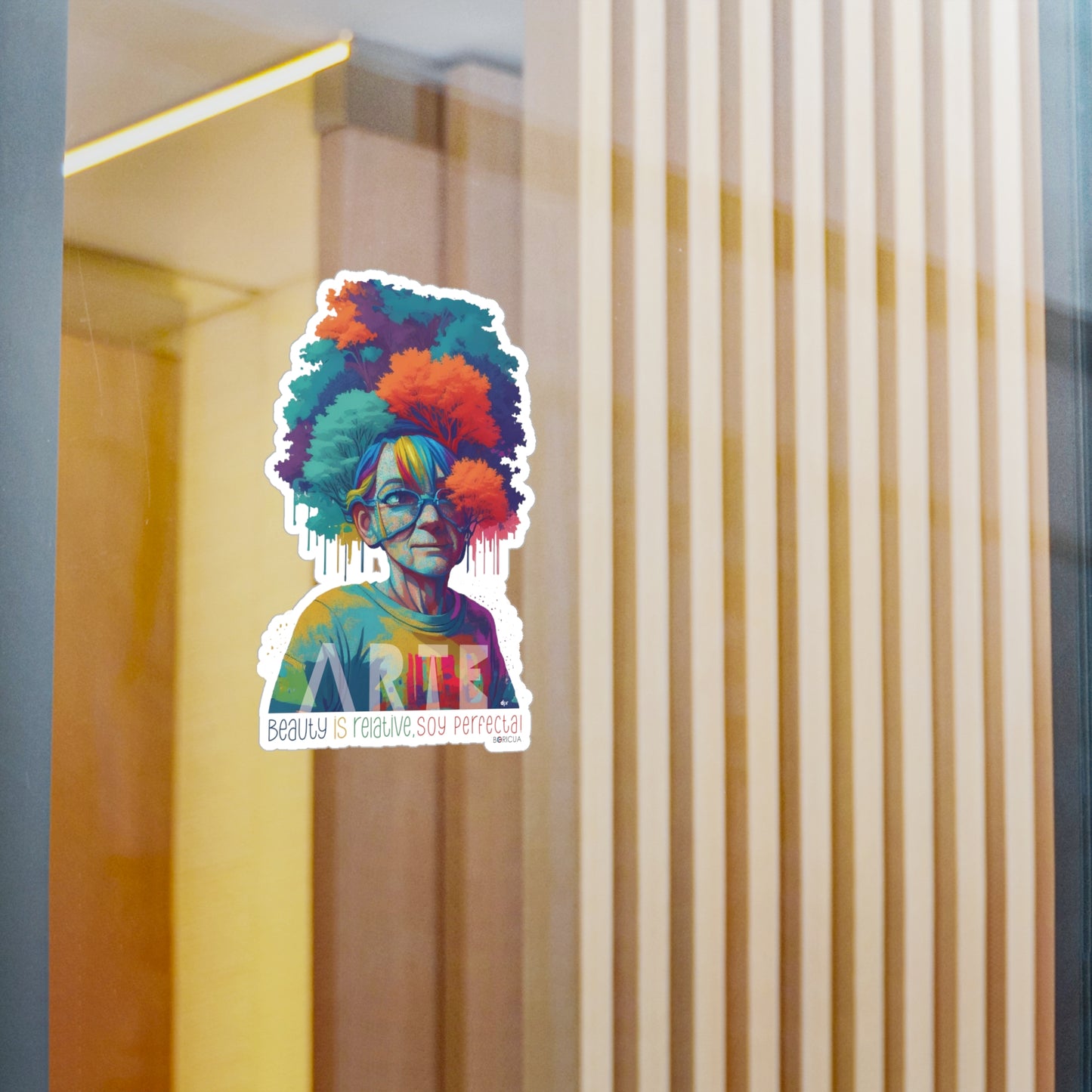 Soy Perfecta Boricua Waterproof Kiss-Cut Vinyl Decals