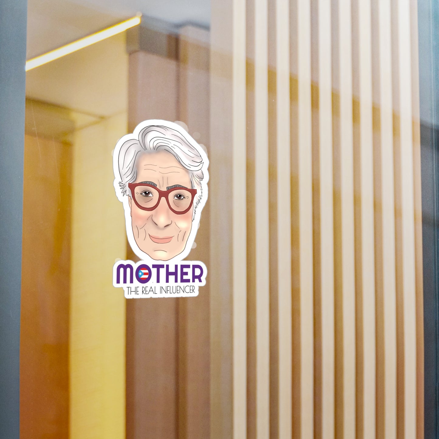 Mother The Real Influencer Kiss-Cut Vinyl Decals
