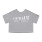 CENTELLA! Puerto Rican Mom WOMAN  Flowy Cropped Tee