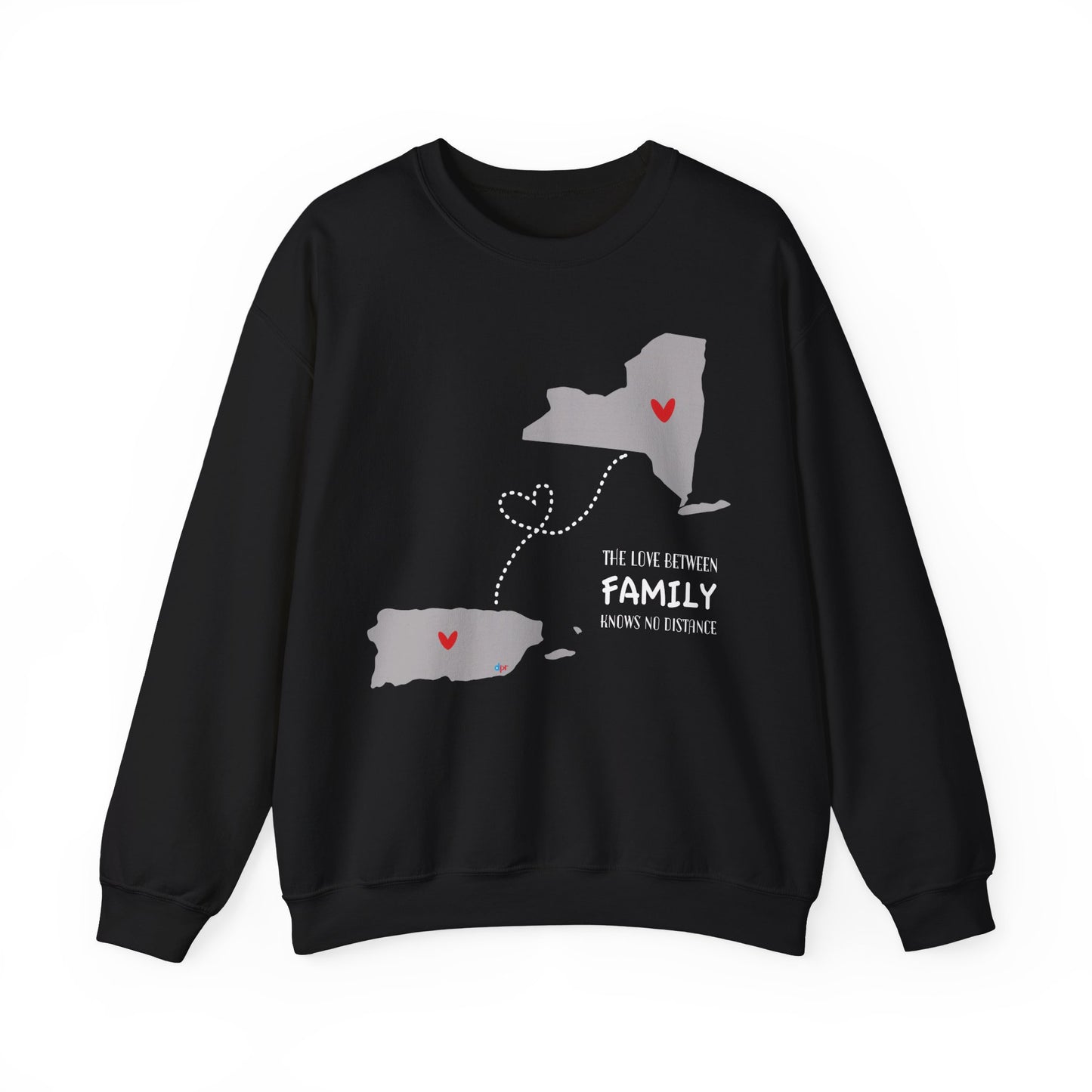 Love in the distance New York Unisex Heavy Blend™ Crewneck Sweaters