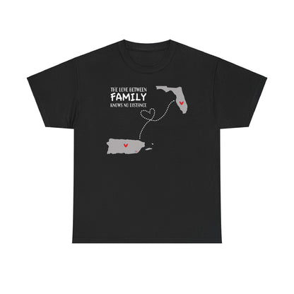 Love in the Distance Florida Unisex Heavy Cotton Tee