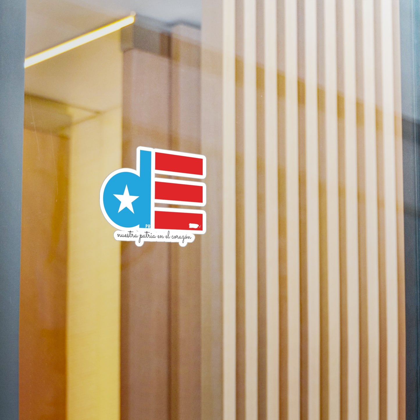 Dpr MAPA Puerto Rico Waterproof Kiss-Cut Vinyl Decals