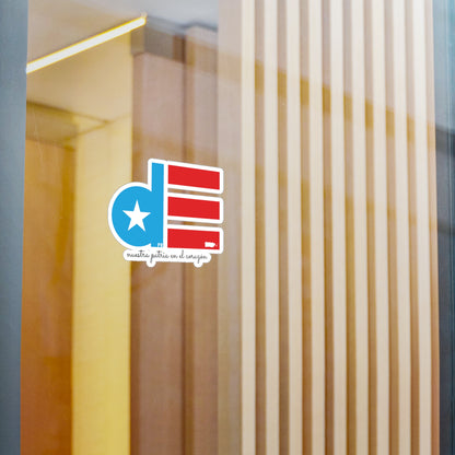 Dpr MAPA Puerto Rico Waterproof Kiss-Cut Vinyl Decals