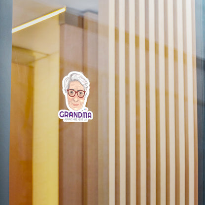 Abuela Boricua Always Here Never Left Kiss-Cut Vinyl Decals