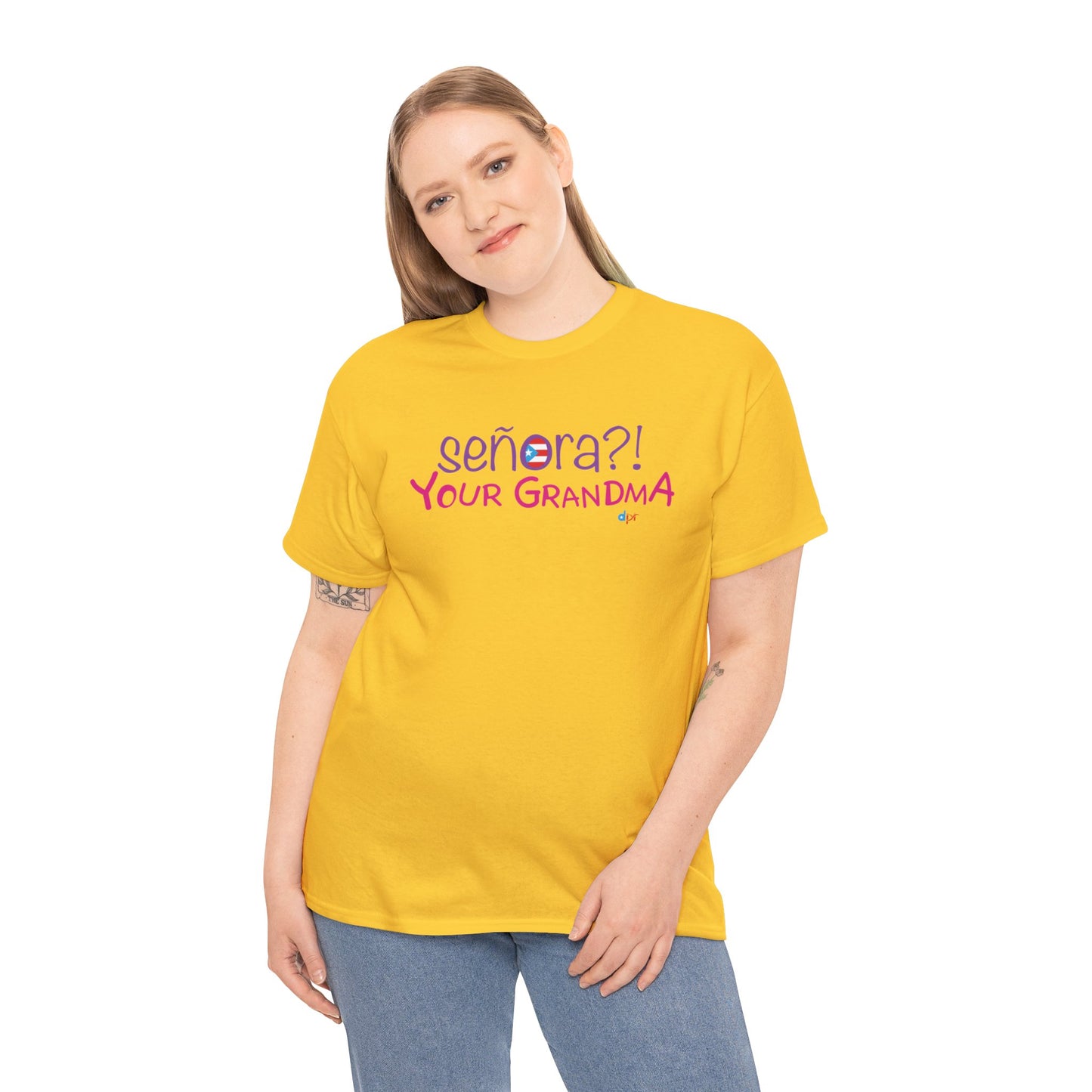 Señora Your GrandMa Heavy Cotton Tee