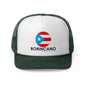 Borincano aunque naciera en la luna Puerto Rican Pride Trucker Caps FREE SHIPPING