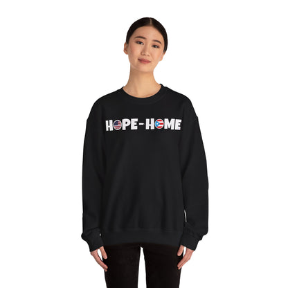 HOPE HOME BANDERA PUERTO RICO Heavy Blend™ Crewneck Sweaters