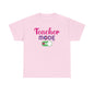 Teacher Mode ON - Back to School Boricua Teacher Heavy Cotton Tee