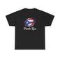 Puerto Rico Volleyball Flag | Unisex Heavy Cotton T-Shirt