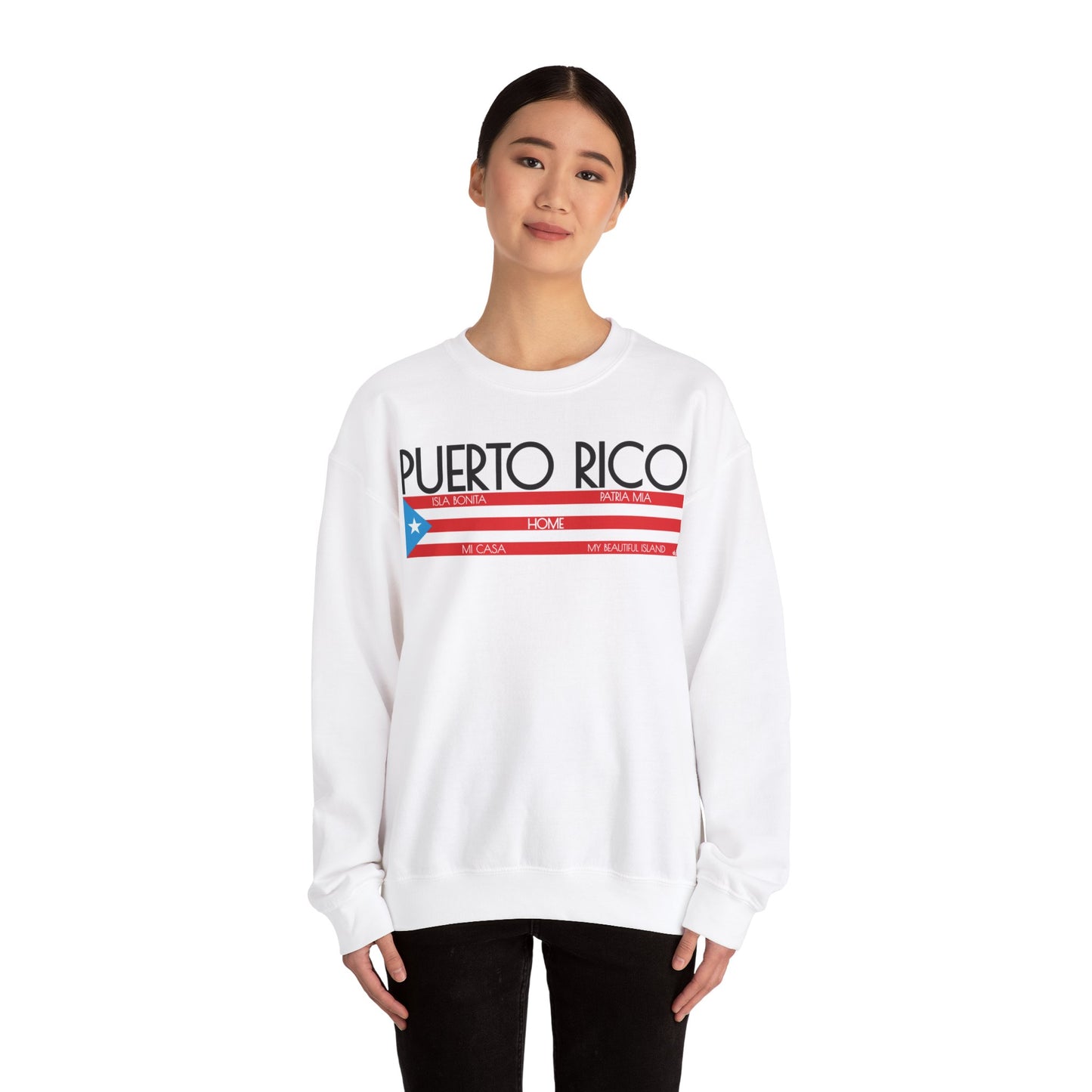 Puerto Rico HOME Heavy Blend™ Crewneck Sweaters