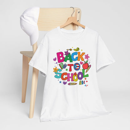 Back to School Boricua Teacher Heavy Cotton Tee