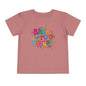 Back To School Boricua Girl Toddler Short Sleeve Tee
