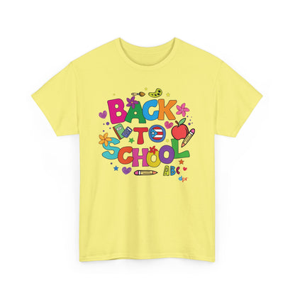 Back to School Boricua Teacher Heavy Cotton Tee