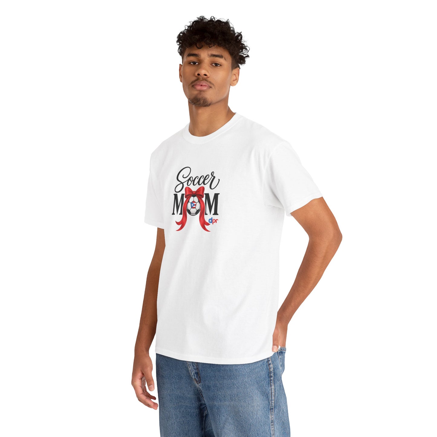 Soccer Mom Boricua Unisex Heavy Cotton Tee