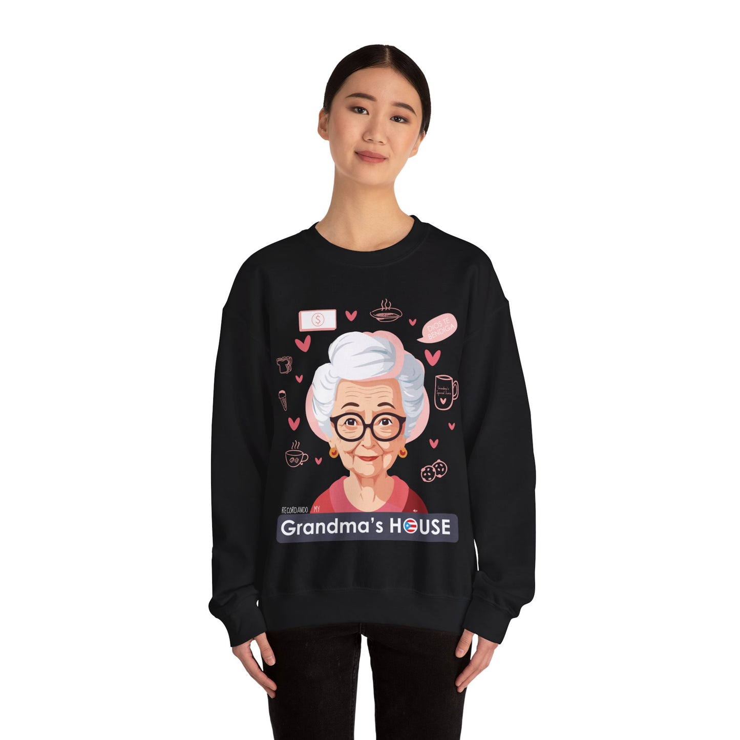 Recordando My Grandma's House Heavy Blend™ Crewneck Sweaters