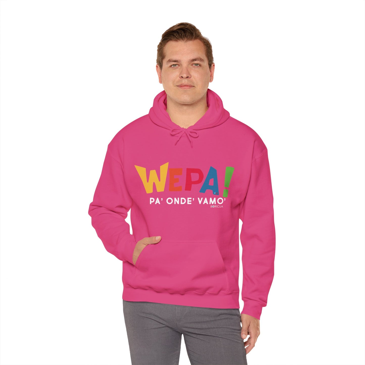 Wepa Boricua! Unisex Heavy Blend™ Boricua-Style Hoodies