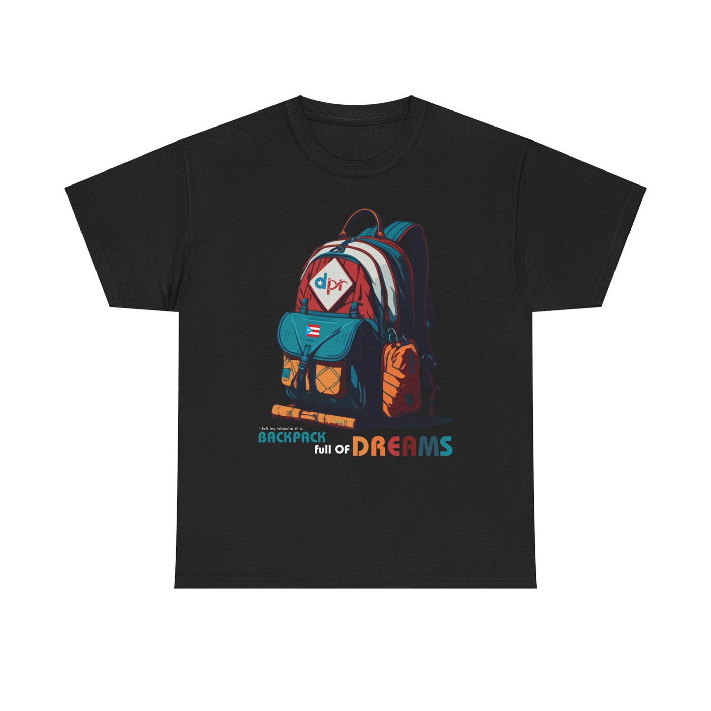 Backpack full of Dreams Unisex Heavy Cotton Tee
