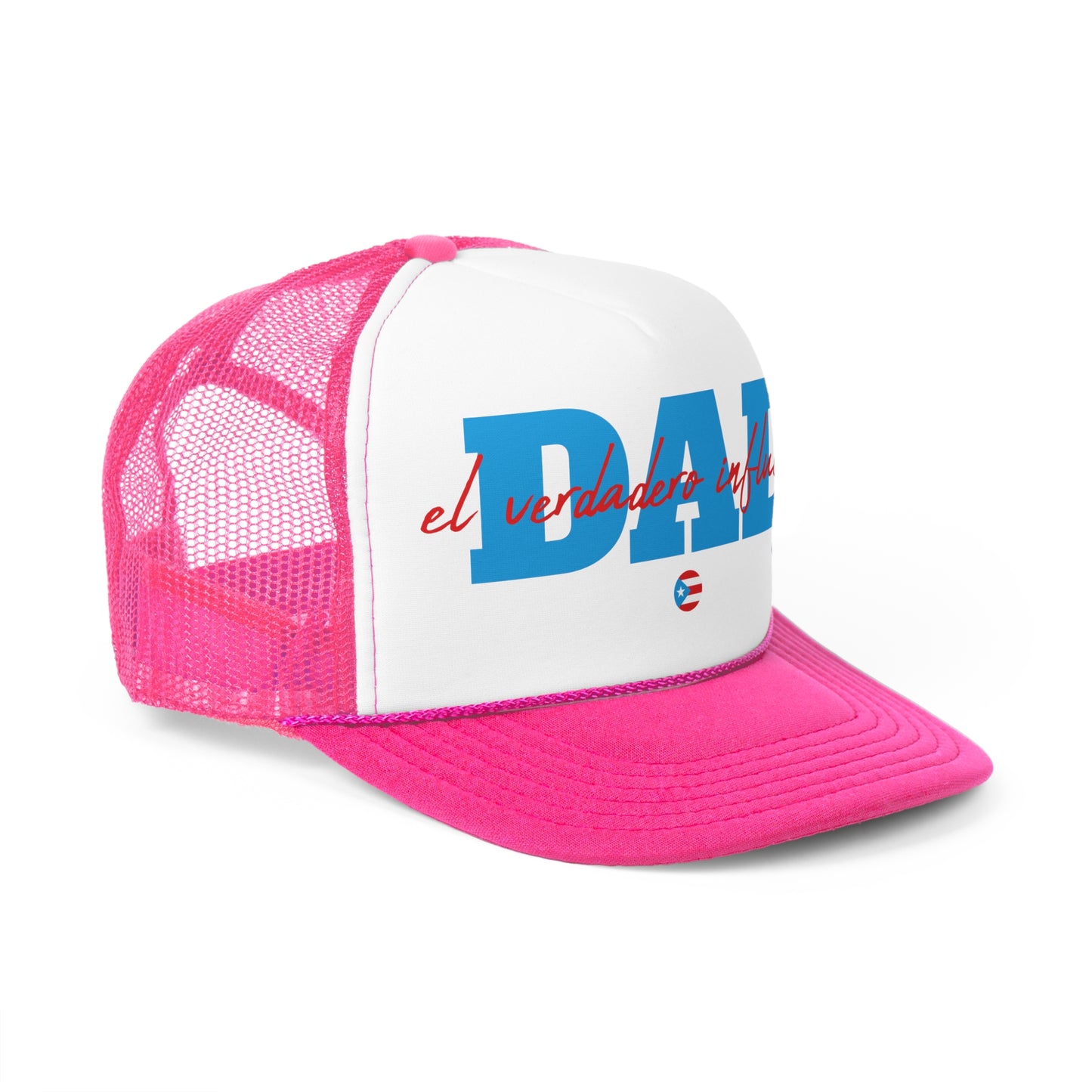 DAD El Verdadero Influencer Puerto Rican Pride Trucker Caps FREE SHIPPING