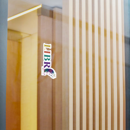 LIBRE Rainbow Waterproof Kiss-Cut Vinyl Decals