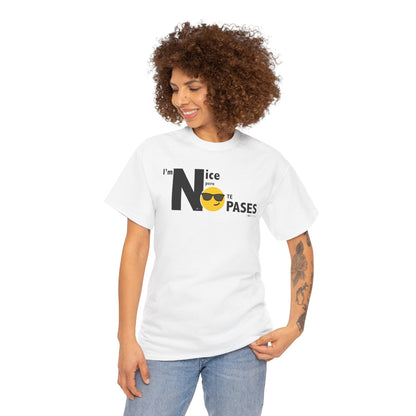 I'm Nice Boricua Unisex Heavy Cotton Tee