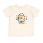 First Grade Here I Come - Back to School Boricua Toddler Short Sleeve Tee