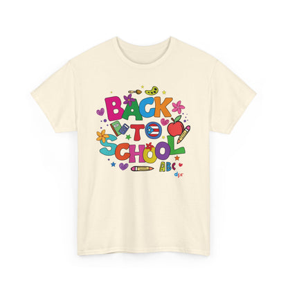 Back to School Boricua Teacher Heavy Cotton Tee