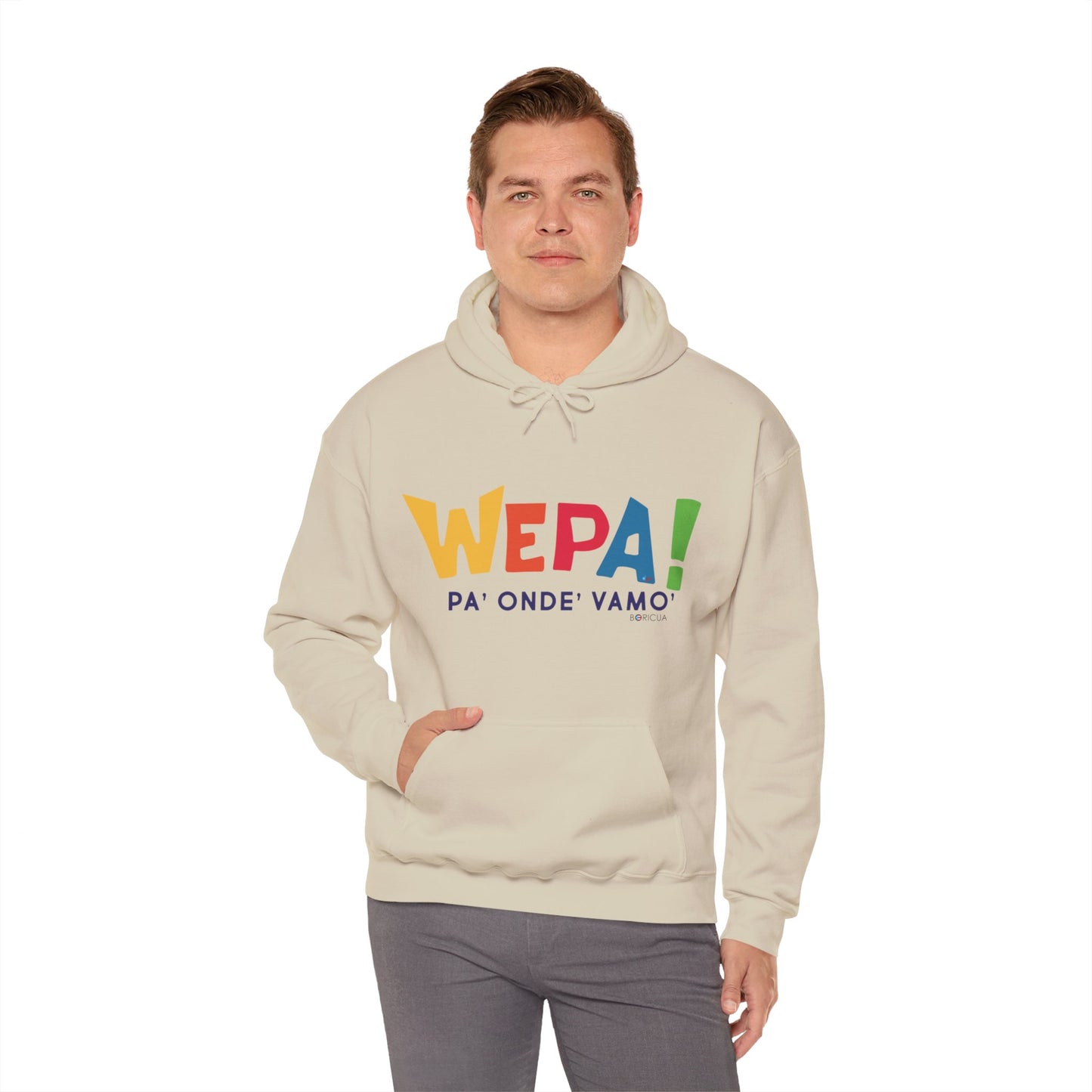 Wepa Boricua! Unisex Heavy Blend™ Boricua-Style Hoodies