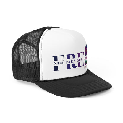 Free Nací para ser Libre Puerto Rican Pride Trucker Caps FREE SHIPPING