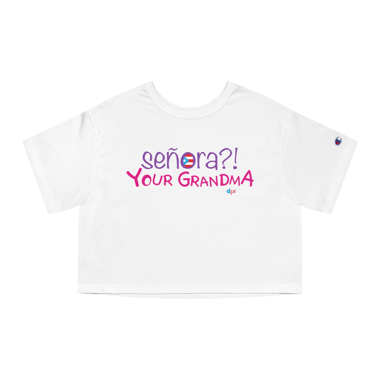 Señora Your Grandma Women's Flowy Cropped Tee