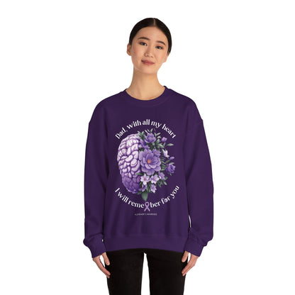 DAD I Will Remember for You Heavy Blend™ Crewneck Sweaters