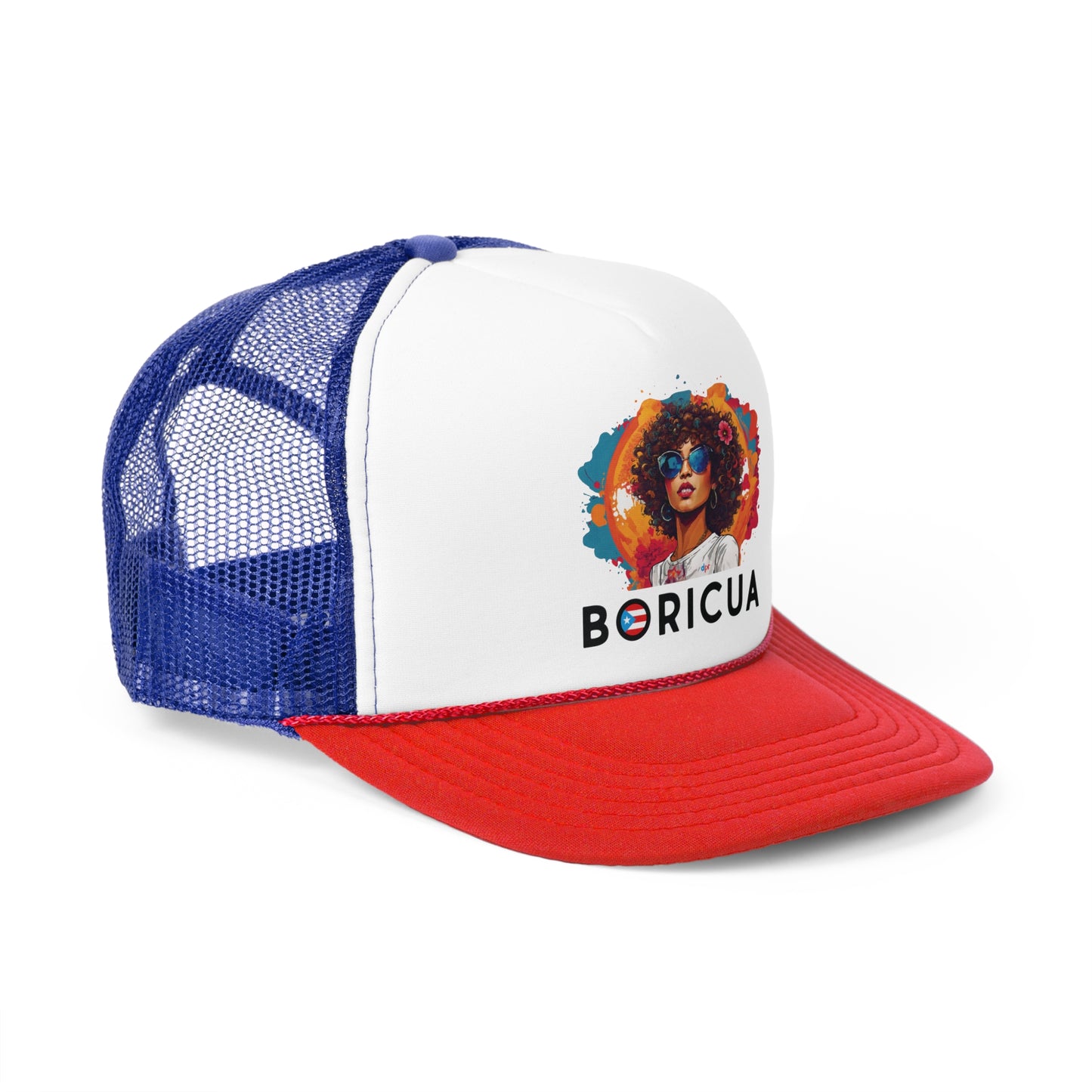 Flow Boricua Bandera Puerto Rican Pride Trucker Caps FREE SHIPPING