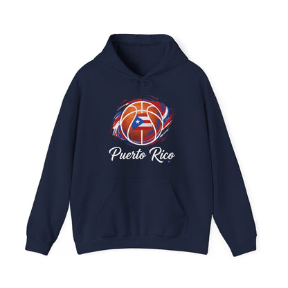 Puerto Rico Basketball Unisex Heavy Blend™ Boricua-Style Hoodies