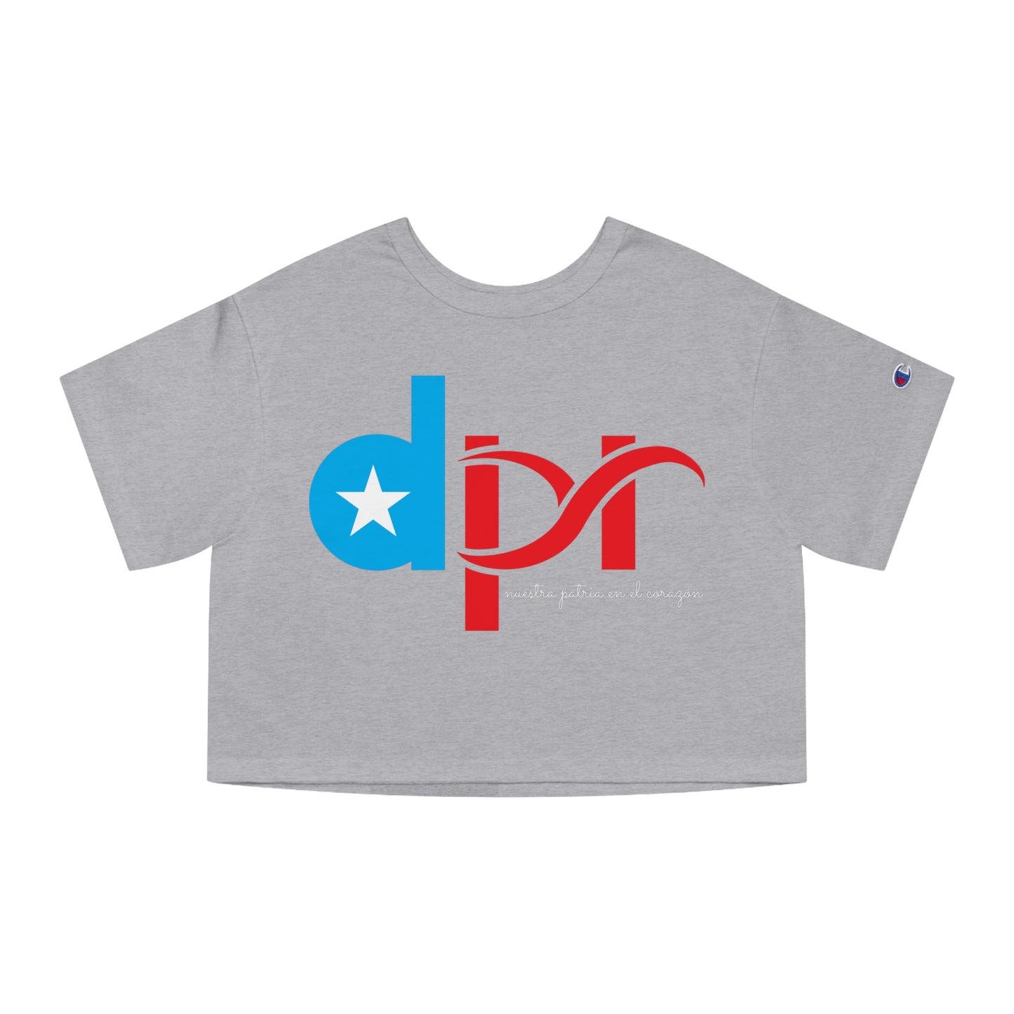 Dpr Nuestra Patria en el corazón Flowy Cropped Tee