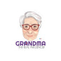 Grandma The Real Influencer Kiss-Cut Vinyl Decals