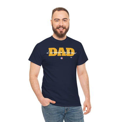 Dad El Verdadero Influencer Yellow Unisex Heavy Cotton Tee