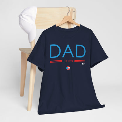DAD Est 2024 Heavy Cotton Tee