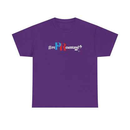 RePResentando Soccer Ball Unisex Heavy Cotton Tee