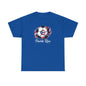 Puerto Rico Soccer Ball Flag | Unisex Heavy Cotton T-Shirt