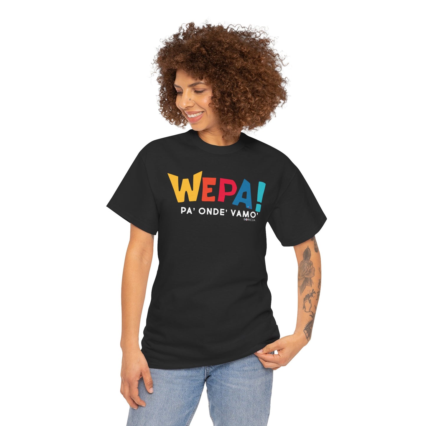 Wepa Boricua Unisex Heavy Cotton Tee