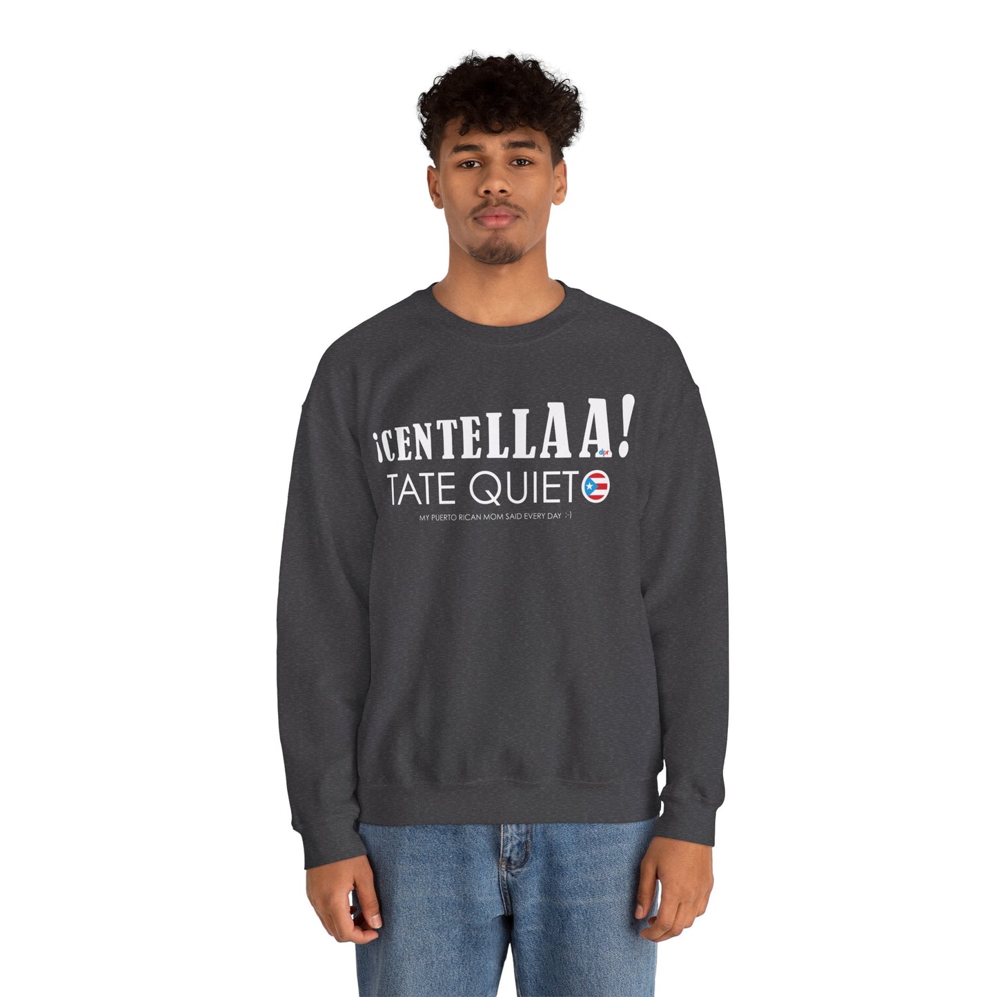 CENTELLA! Puerto Rican Mom Heavy Blend™ Crewneck Sweatshirt
