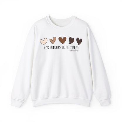 MELANINA BORINQUEN Heavy Blend™ Crewneck Sweaters