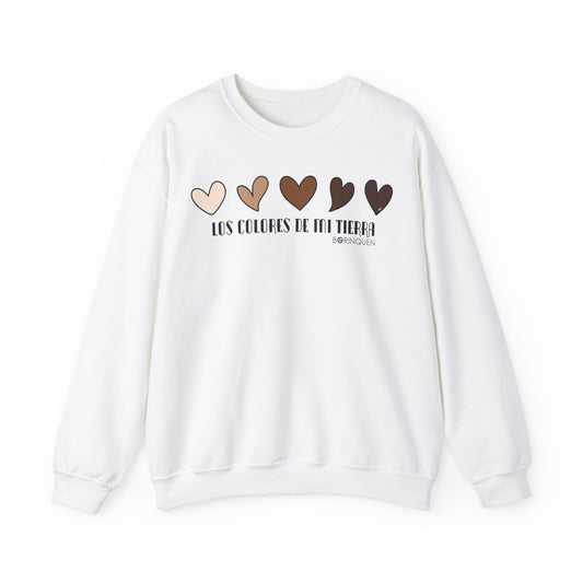 MELANINA BORINQUEN Heavy Blend™ Crewneck Sweaters