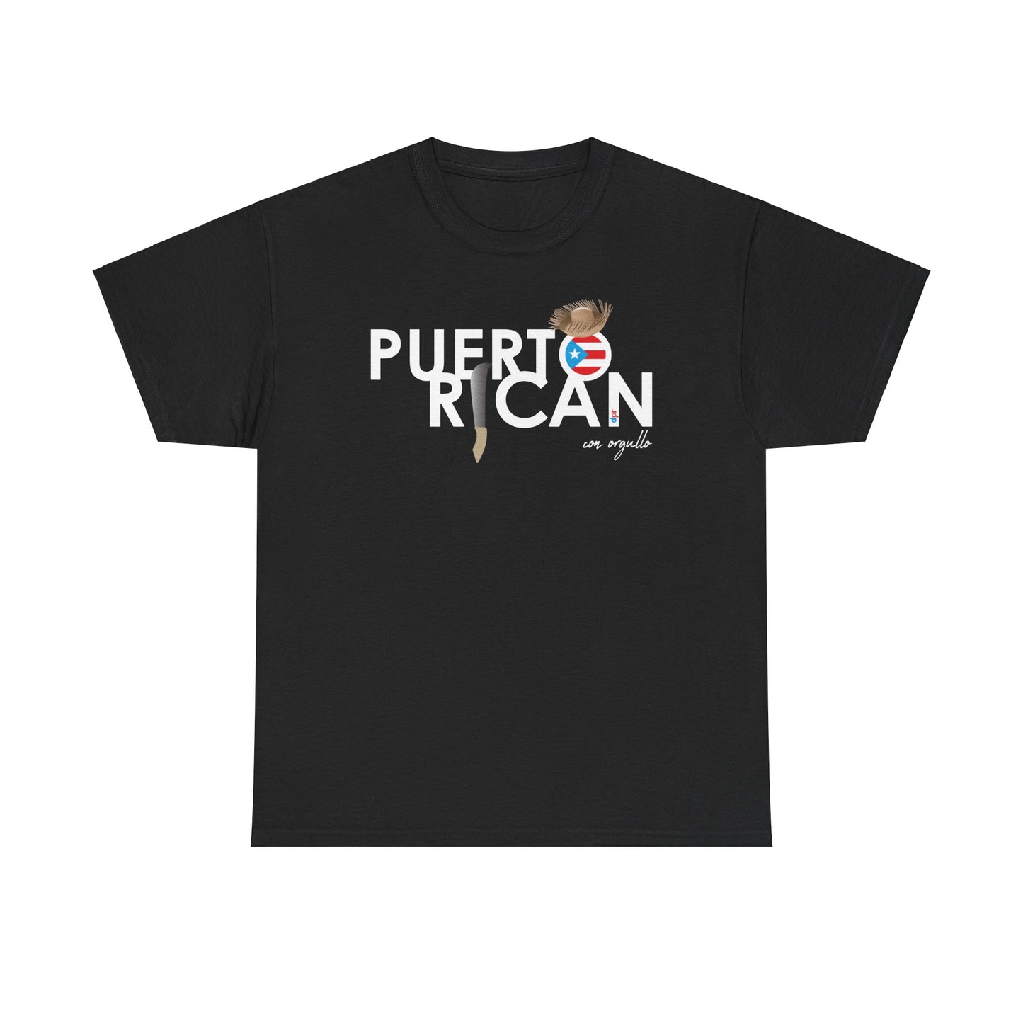 Puerto Rican con Orgullo 2 Unisex Heavy Cotton Tee