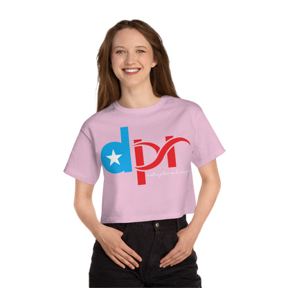 Dpr Nuestra Patria en el corazón Flowy Cropped Tee