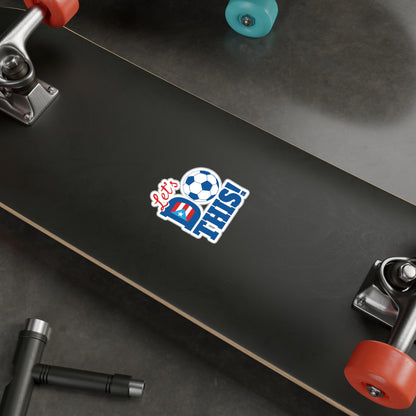 Let's Do This Soccer Boricua Kiss-Cut Vinyl Decals