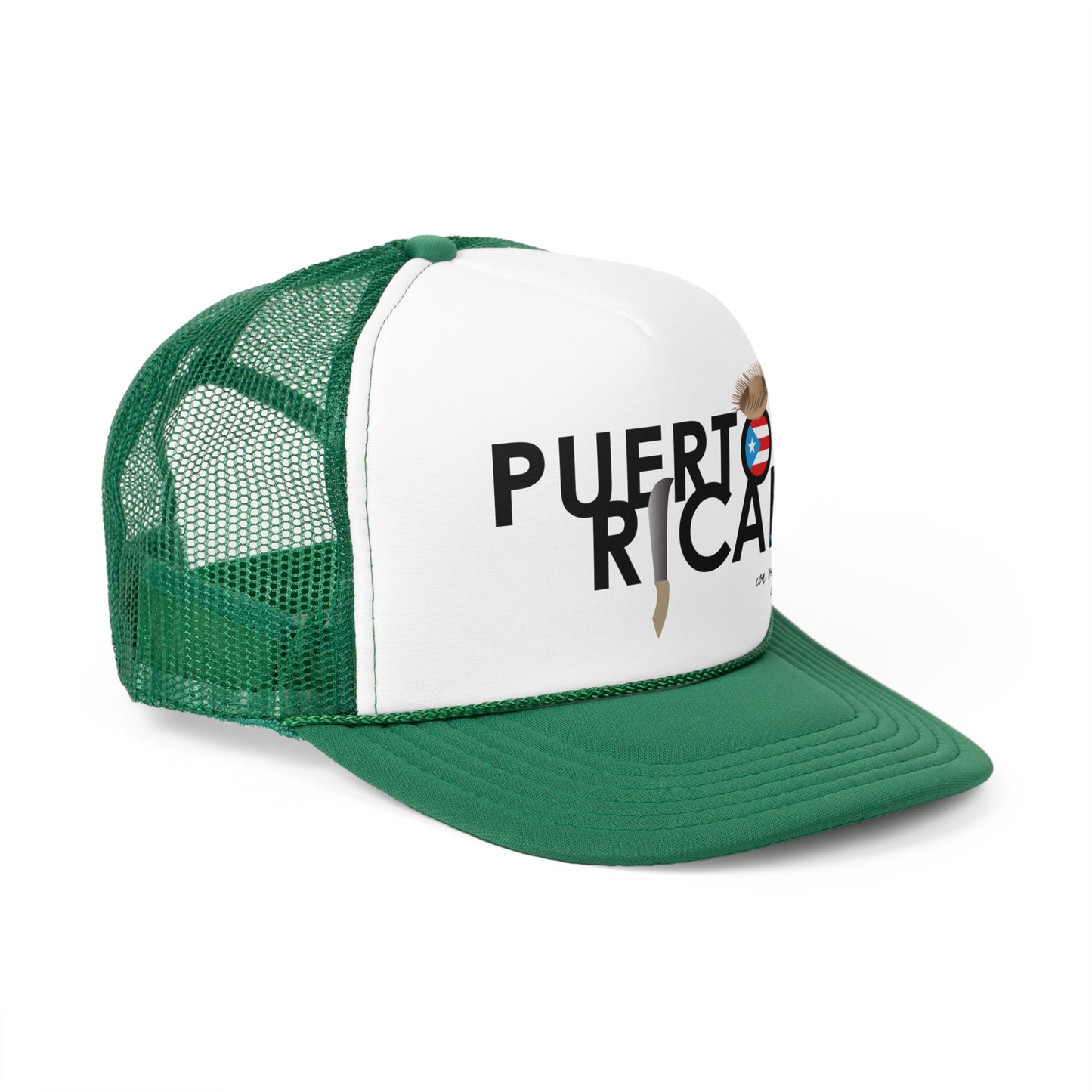 Puerto Rican con Orgullo Puerto Rican Pride Trucker Caps FREE SHIPPING